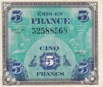 Francia 5 Francs - Allied Military Currency - 1944 - Without Serial - P.UNC - P.115
