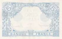 Francia 5 Francs - Blue - 07-05-1915 - Serial D.5081