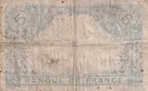 Francia 5 Francs - Blue - 15-12-1915 - Serial N.9324 - F - P.70