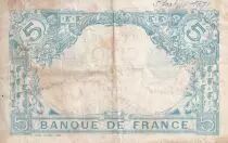 Francia 5 Francs - Blue - 1913 - Serial N.3101 - P.70