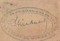 Francia 5 Francs - Cantine - D&eacute;p&ocirc;t de prisonniers de guerre Fort du Murier