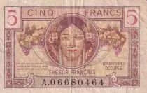 Francia 5 Francs - Head of woman - 1947 - VF.29.01