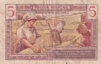 Francia 5 Francs - Head of woman - 1947 - VF.29.01