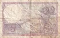 Francia 5 Francs - Helmeted woman - 25-11-1927 - Serial D.30602 - P.72