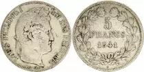 Francia 5 Francs - Louis-Philippe 1er - 1841 B Rouen