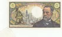 Francia 5 Francs - Pasteur - 01-08-1968 - Serial  U.84 - Faut&eacute;