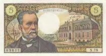 Francia 5 Francs - Pasteur - 04-04-1968 - Serial N.78