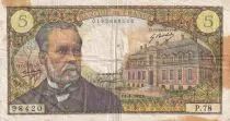 Francia 5 Francs - Pasteur - 04-04-1968 - Serial P.78 - P.146
