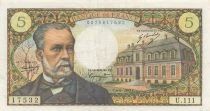 Francia 5 Francs - Pasteur - 04-09-1969 - Serial U.111
