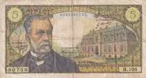 Francia 5 Francs - Pasteur - 05-06-1969 - Serial H.106 - P.146