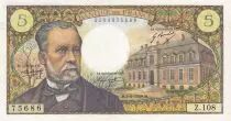 Francia 5 Francs - Pasteur - 05-06-1969 - Serial Z.108 - P.146