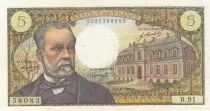 Francia 5 Francs - Pasteur - 06-02-1969 - Serial B.91