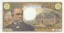 Francia 5 Francs - Pasteur - 06-02-1969 - Serial W.87
