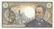 Francia 5 Francs - Pasteur - 08-01-1970 - Serial E.116
