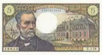 Francia 5 Francs - Pasteur - 08-01-1970 - Serial E.116