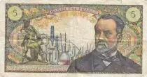 Francia 5 Francs - Pasteur - 08-01-1970 - Serial G.115 - P.146
