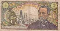Francia 5 Francs - Pasteur - 08-01-1970 - Serial G.119 - P.146