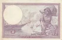 Francia 5 Francs - Purple  - 11-11-1918 - Serial Y.4414