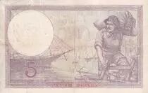 Francia 5 Francs - Purple - 02-02-1933 - Serial K.53120 - P.79