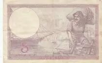 Francia 5 Francs - Purple - 29-01-1931 - Serial L.43508 - P.79