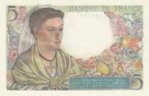 Francia 5 Francs - Shepherd - 05-08-1943 - Serial E.54