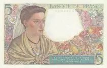 Francia 5 Francs - Shepherd - 23-12-1943 - Serial P.116