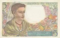 Francia 5 Francs - Shepherd - 25-11-1943 - Serial W.92 - Radar Number 86068
