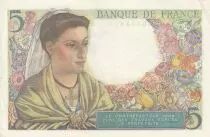 Francia 5 Francs - Shepherd - 30-10-1947 - Serial D.157