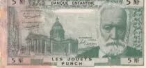 Francia 5 Francs - Victor Hugo - Banque Enfantine