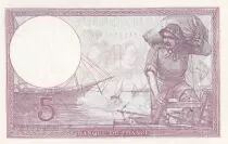Francia 5 Francs - Violet - 03-08-1931 - Serial B.57111 - P.79