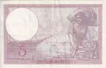 Francia 5 Francs - Violet - 05 -10-1939 - S&eacute;rie T.63866 - P.79