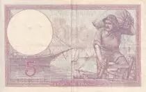 Francia 5 Francs - Violet - 05-03-1929 - Serial G.39904 - P.79