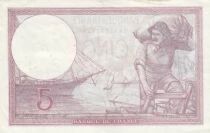 Francia 5 Francs - Violet - 13-07-1939 - Series Y.58477