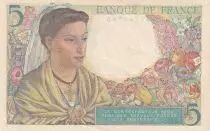 Francia 5 Francs Berger - 23.12.1943 - Serial C.116