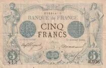 Francia 5 Francs Black - 06-09-1872 - Serial R.936