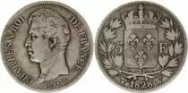 Francia 5 Francs Charles X - 1828 W Lille - Silver