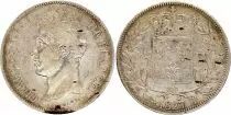 Francia 5 Francs Charles X - 2nd type - 1827 T Nantes - Silver - VF