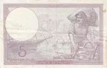 Francia 5 Francs Helmeted woman 05-12-1940 Serial Z.66631