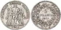 Francia 5 Francs Hercules - 3th Republic 1875 K Bordeaux