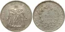 Francia 5 Francs Hercules - Third Republic - 1877 A Paris - VF