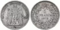 Francia 5 Francs Hercules - Third Republic 1873 K Bordeaux