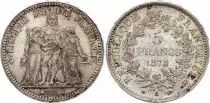 Francia 5 Francs Hercules 1873 A - Paris - Silver