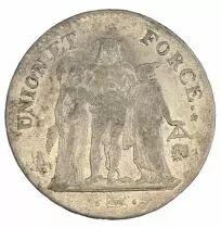 Francia 5 Francs Hercules group - An 9 L Bayonne