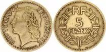 Francia 5 Francs Laureate head - 1933