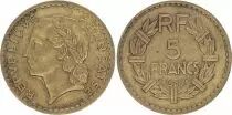 Francia 5 Francs Laureate Head - 1946