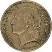 Francia 5 Francs Lavrillier - 1940