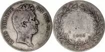 Francia 5 Francs Louis-Philippe - 1830 B Rouen incuse lettering