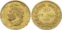 Francia 5 Francs Louis-Philippe 1er - 1833 B Rouen - gold