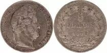 Francia 5 Francs Louis-Philippe 1st - 1845 W Lille