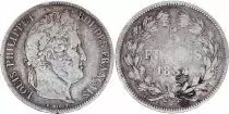 Francia 5 Francs Louis-Philippe I - 1834 W Lille - Fine - Silver